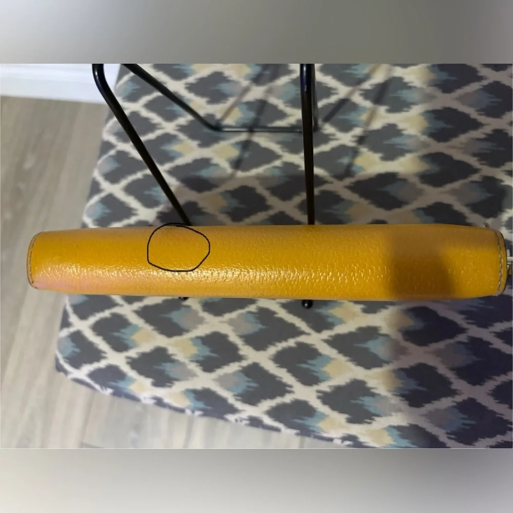 EUC Kate Spade Yellow Women's Continental Wallet - Picture 10 of 12